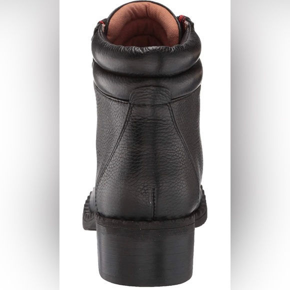 NIB 7.5 Black Gentle Souls Kenneth Cole Brooklyn Lace Up Ankle Boot - Picture 5 of 14